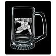Iron Man Premium Etched Glass Stein